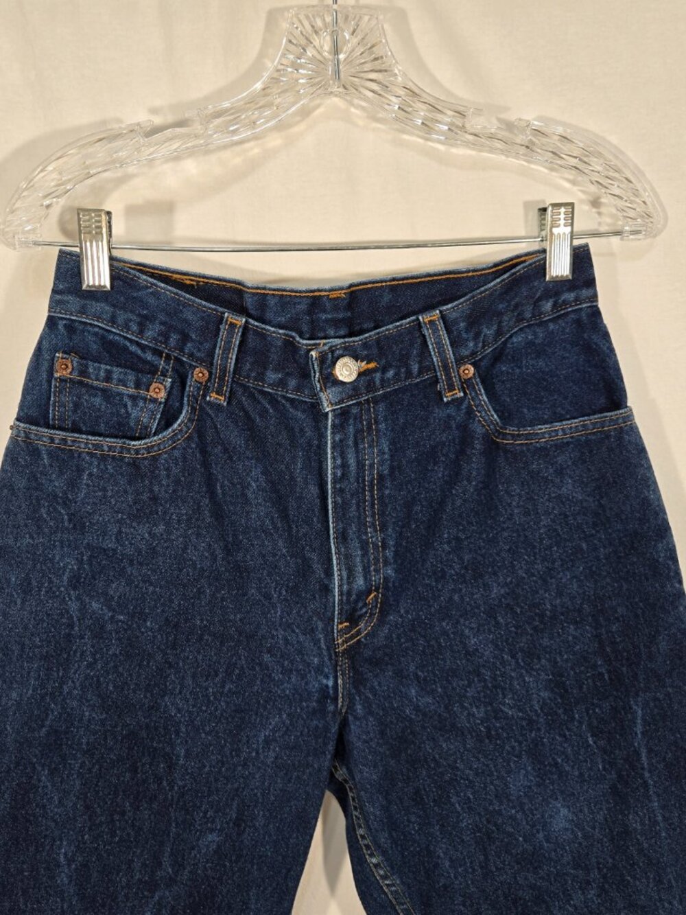 U.S.A. Vintage LEVI'S 550 High Rise Tapered Leg Iconic "Mom Jeans" Size MISS 10. - Picture 5 of 17
